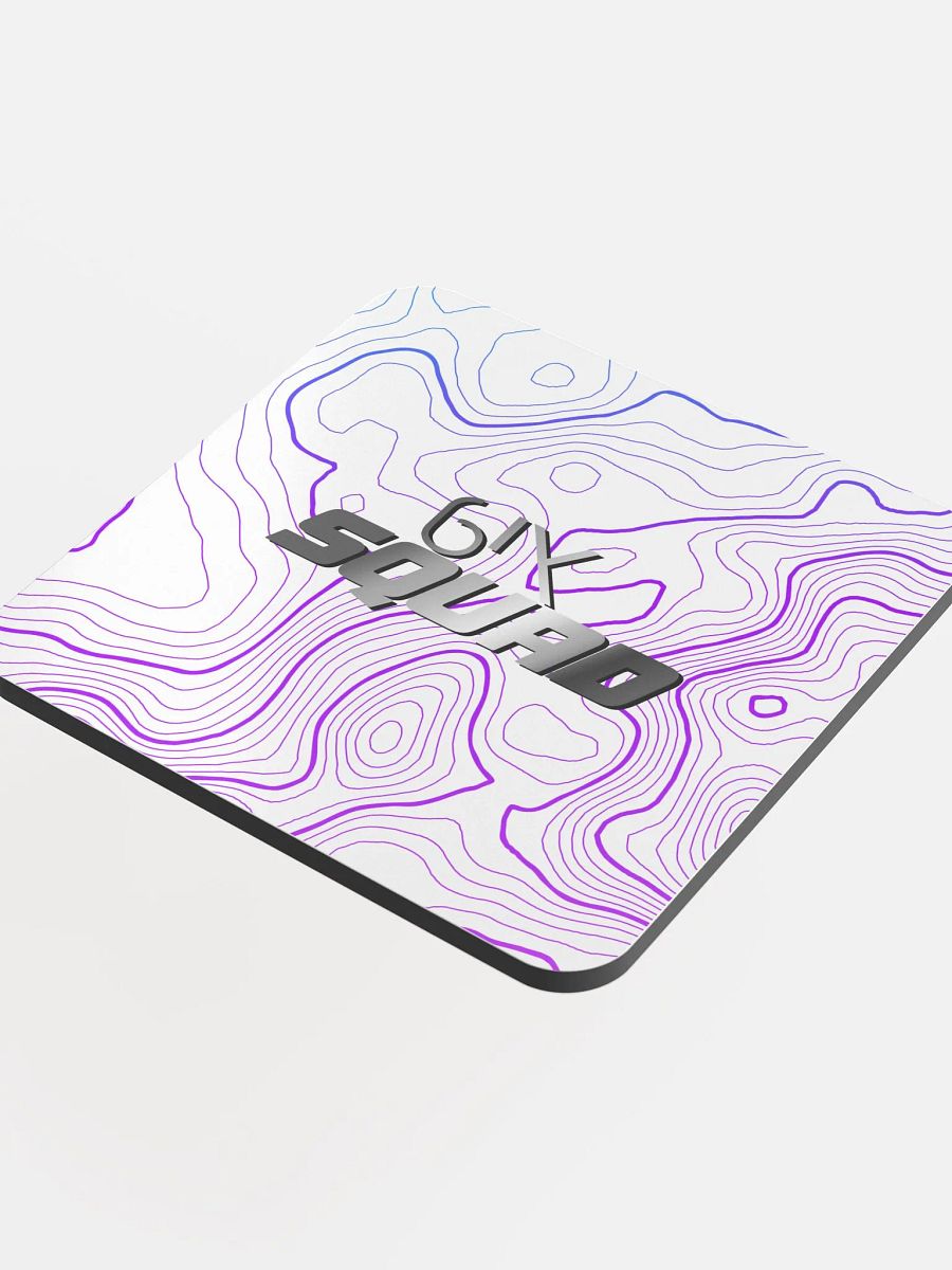 White Faded 6ix Squad Coaster product image (4)