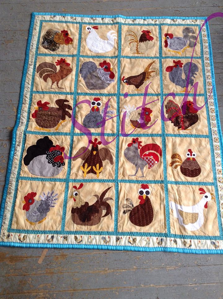Custom order Chicken Quilt 🐑 product image (1)