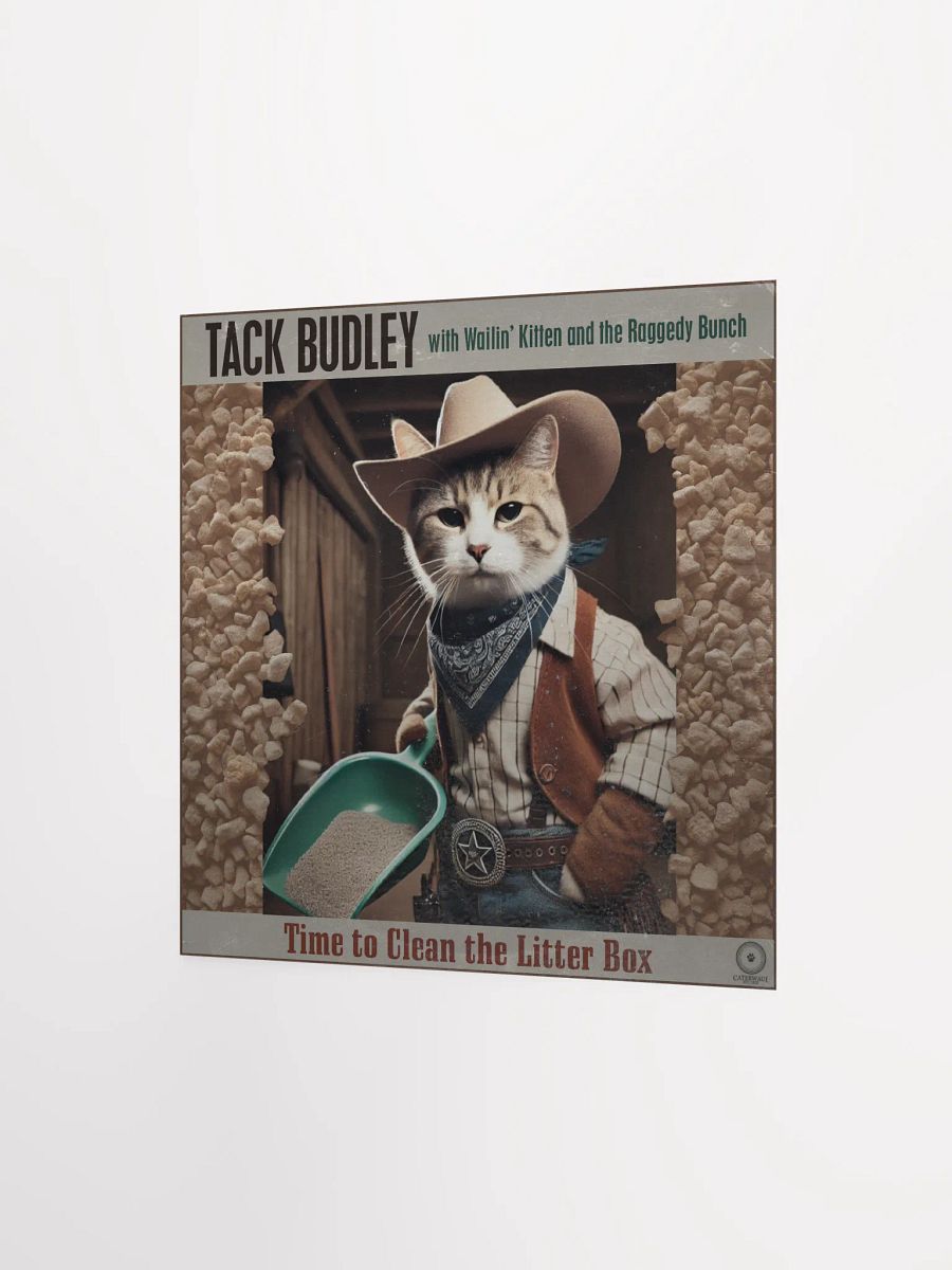 Tack Budley poster - Album jacket (front) - 12