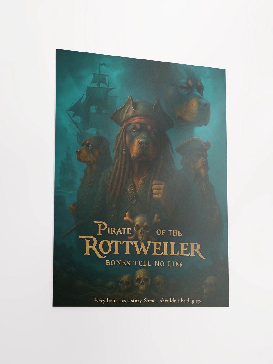 Pirate of the Rottweiler Poster product image (14)