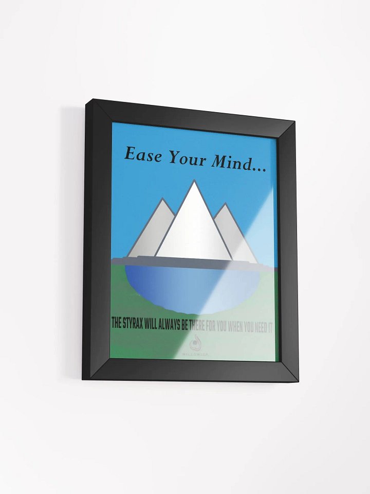 WILLOWISP Framed Styrax Poster product image (2)