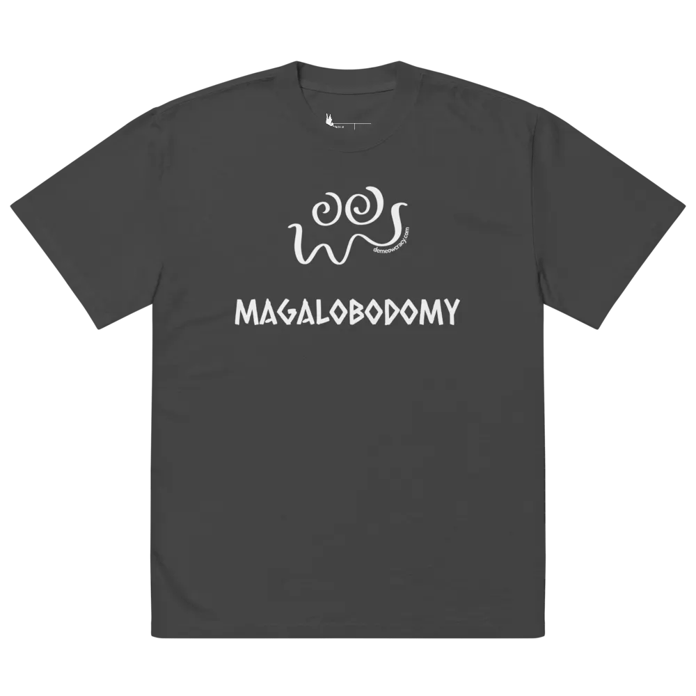 Magalobodomy Graphic Faded Oversized Tee product image (2)