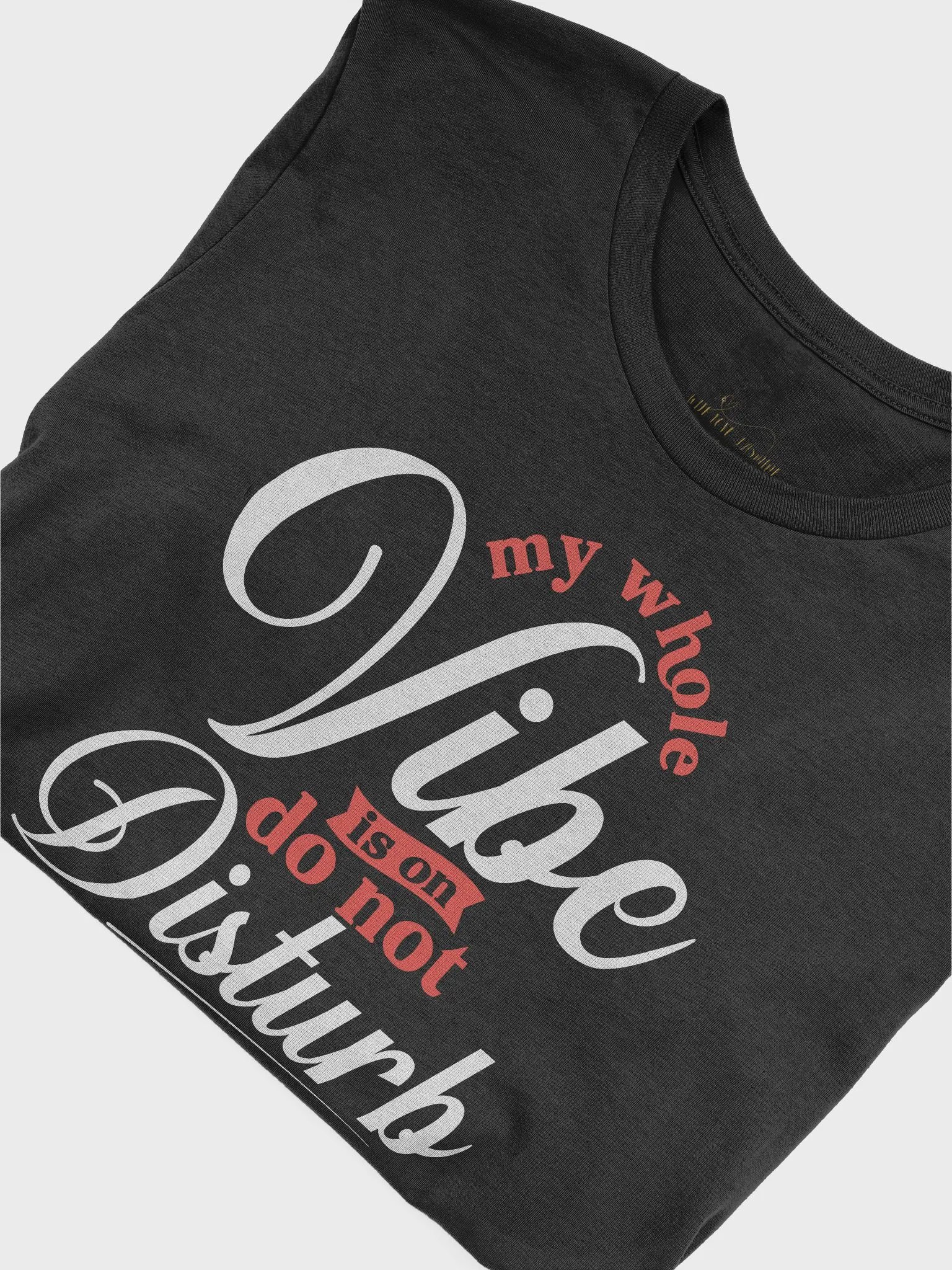 MY WHOLE VIBE IS ON DO NOT DISTURB-T-SHIRT & 5 MIN GRATITUDE JOURNAL BUNDLE product image (6)