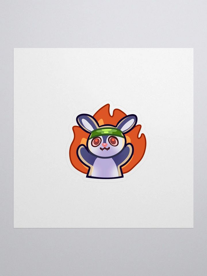 Chaos Bunny Sticker product image (1)
