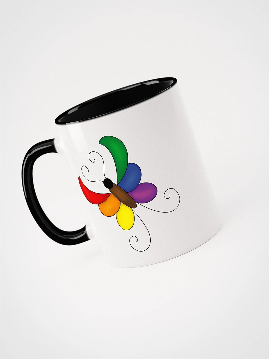 Rainbow Butterfly Mug - With Color product image (3)