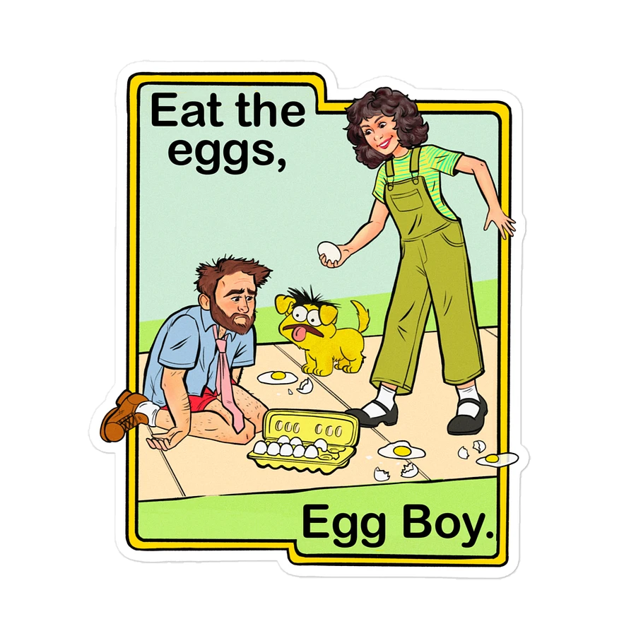 Eat The Eggs Magnet product image (2)