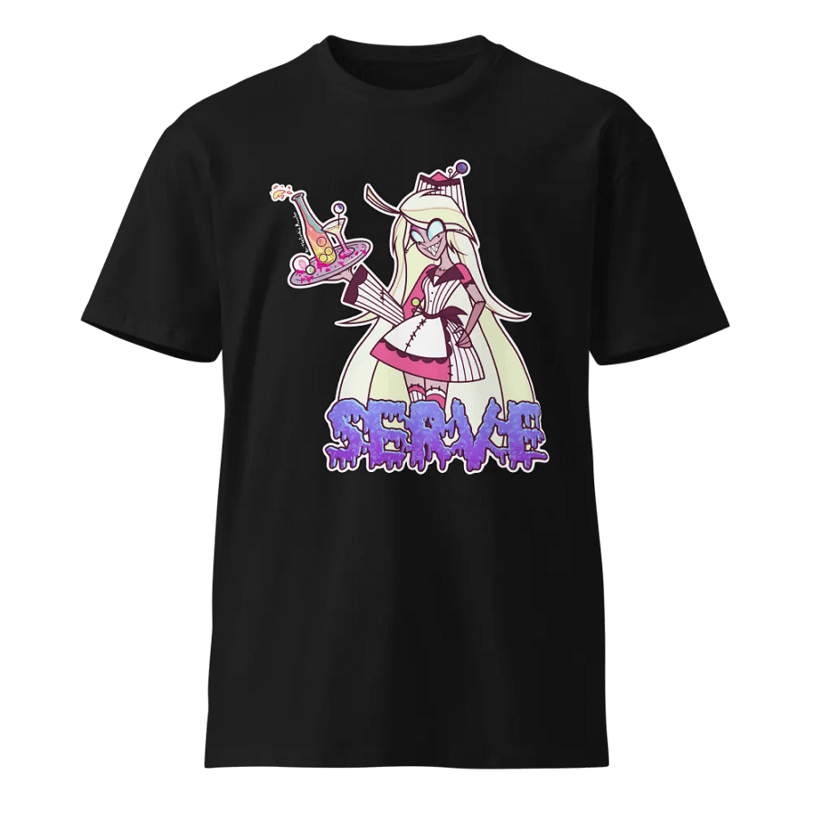 “Serve” Demon Weeby Cotton T-Shirt product image (5)