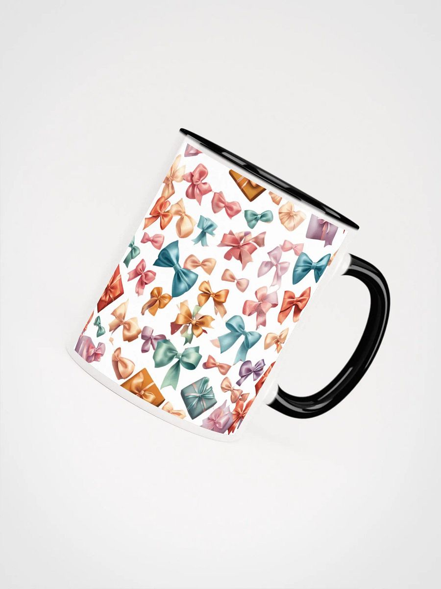 Ceramic Mug Colorful Bows with Color Inside product image (4)