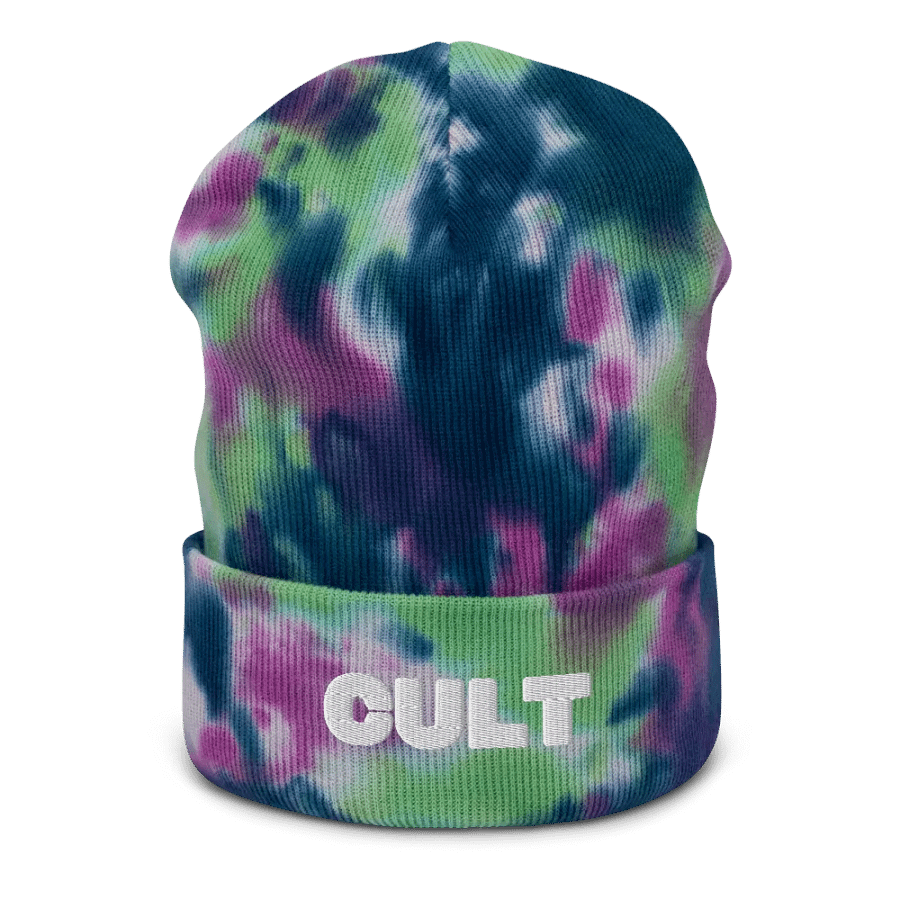 CULT TIE DYE GREEN product image (1)