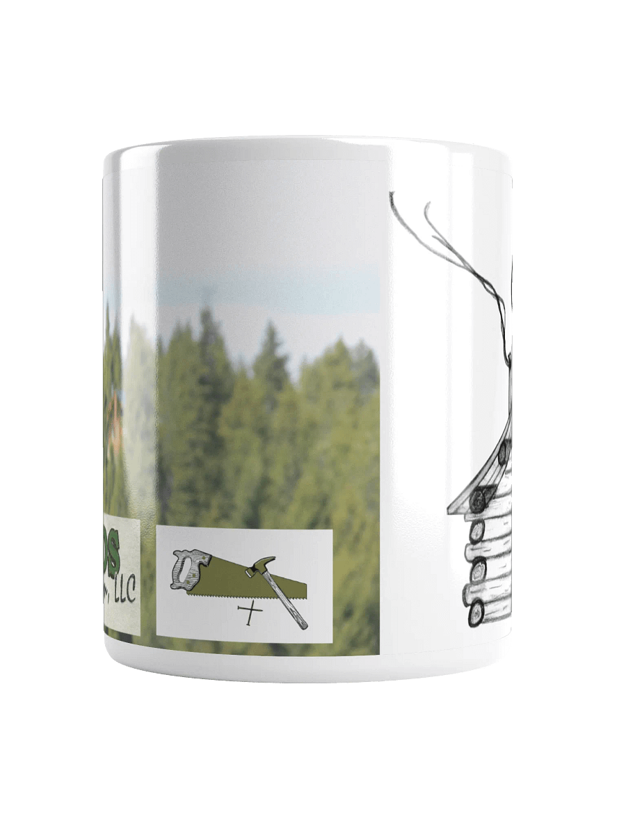 "Woods Cabins" Cafe Coffee Cup #0 product image (5)