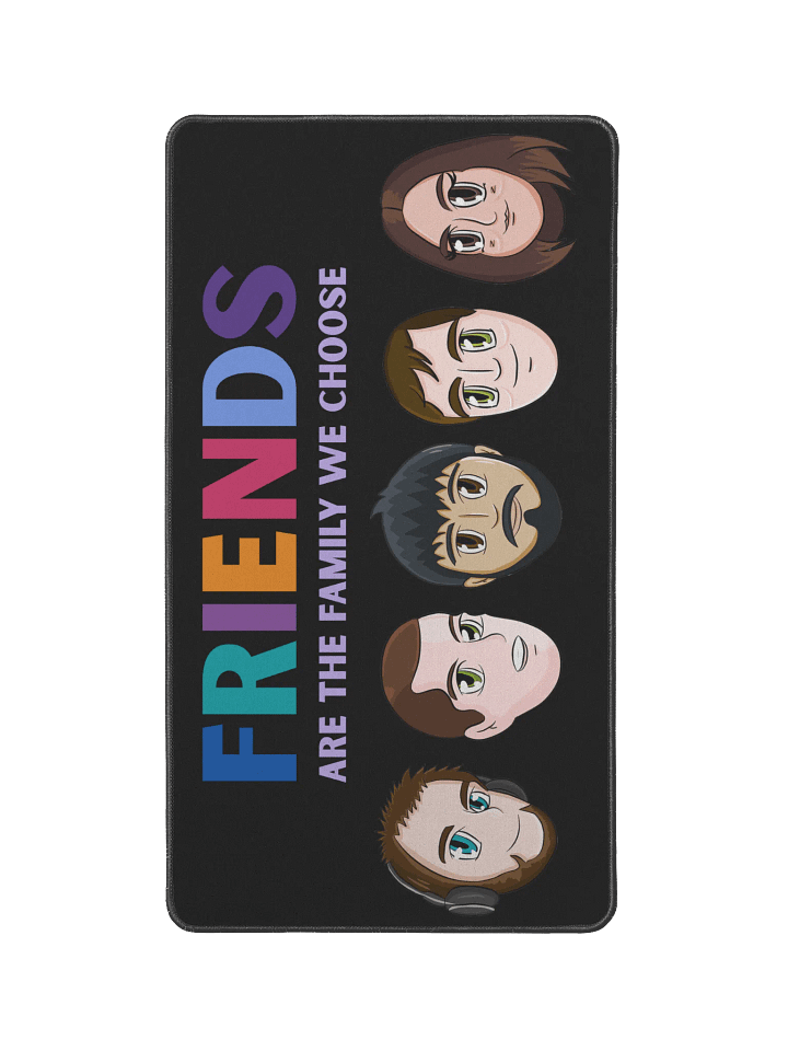 LPerLeague Friends Desk Mat (12" x 22") product image (1)