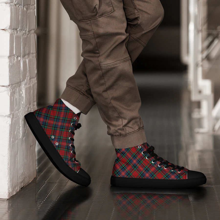 MacPherson Tartan Men's High Top Shoes product image (16)