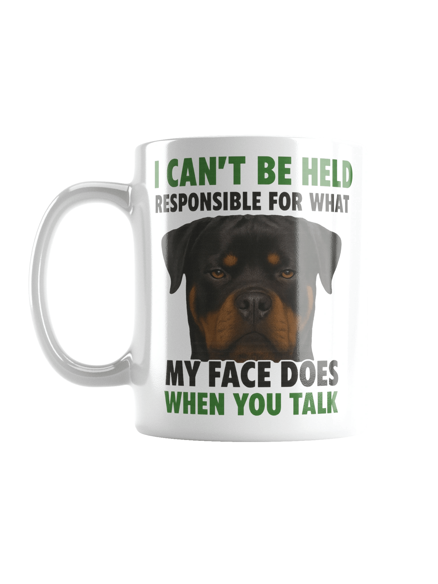 Rottweiler Face Expression Mug product image (3)