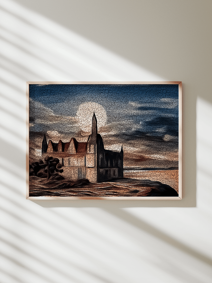 Kronborg castle - Oil painting - Landscape product image (2)