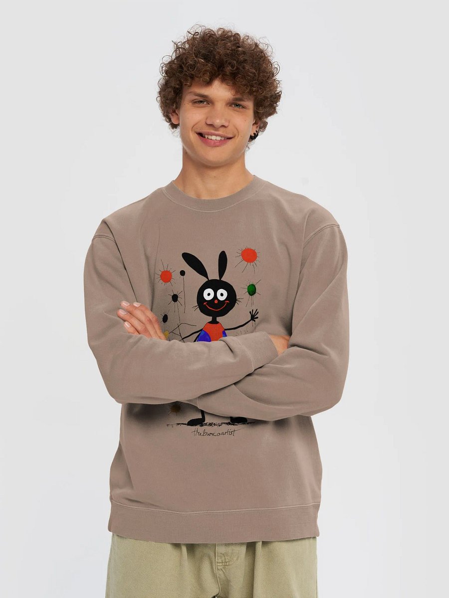 Independent Trading Co. Unisex Midweight Pigment Dyed Sweatshirt product image (2)
