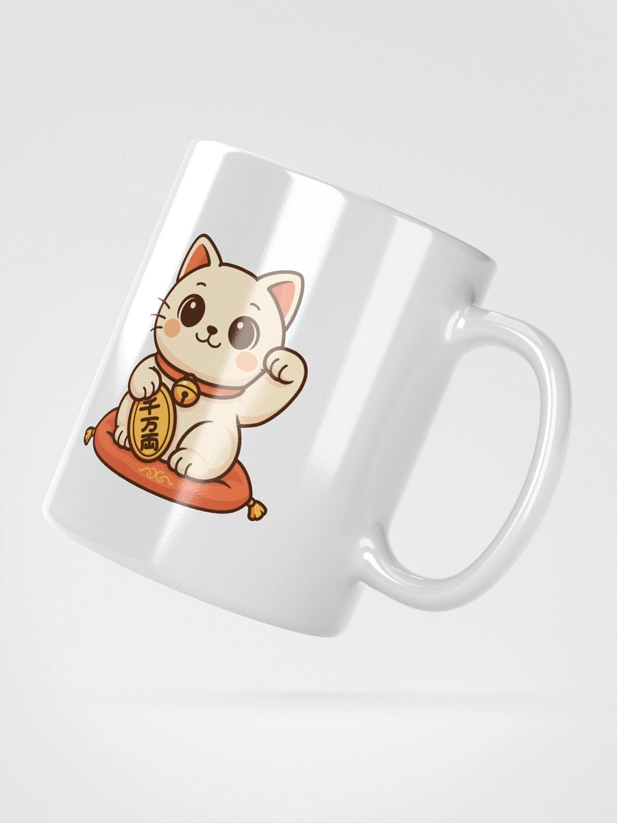 Lucky Cats White Glossy Mug product image (5)