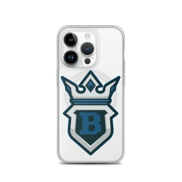 Boyking Crown MagSafe® iPhone® Clear Case product image (3)