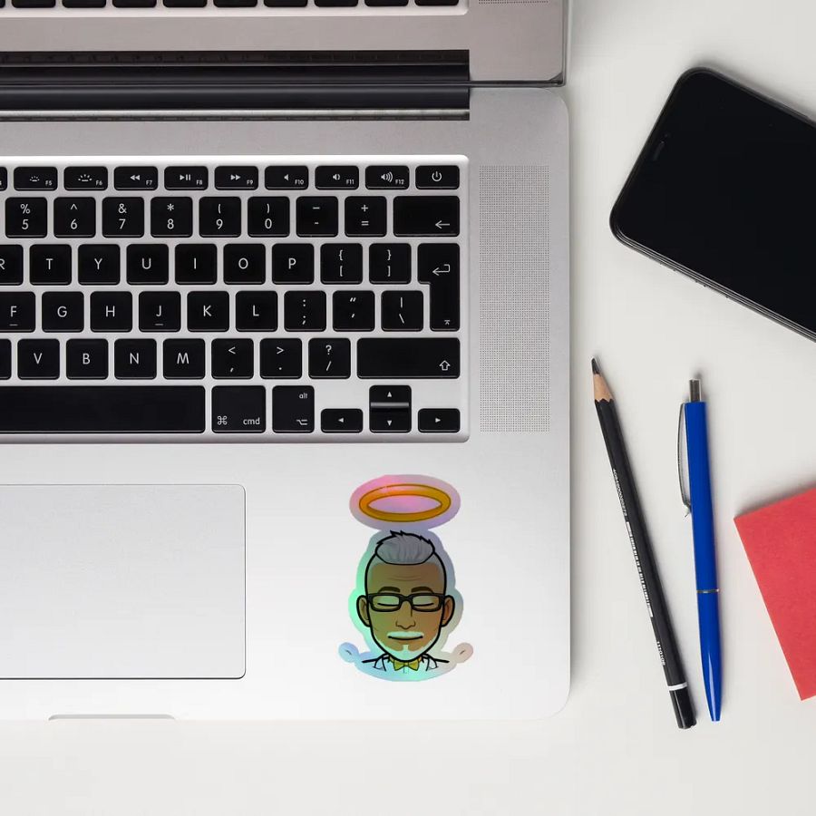 Saintly Avatar Holographic Sticker Sheet product image (10)