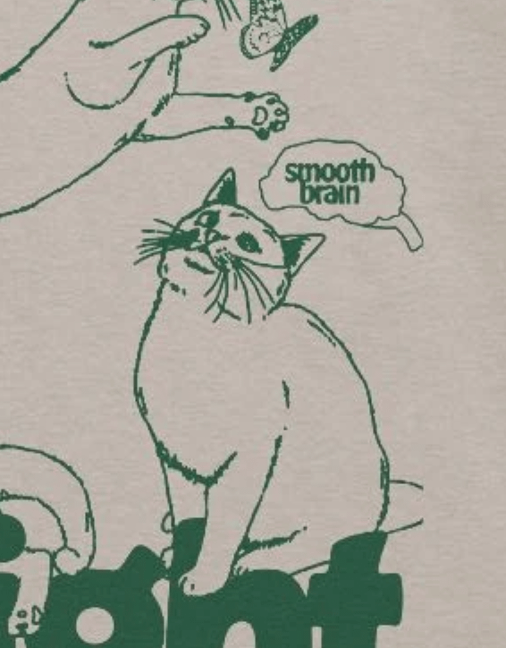 Not a brain cell in sight unisex tee product image (4)