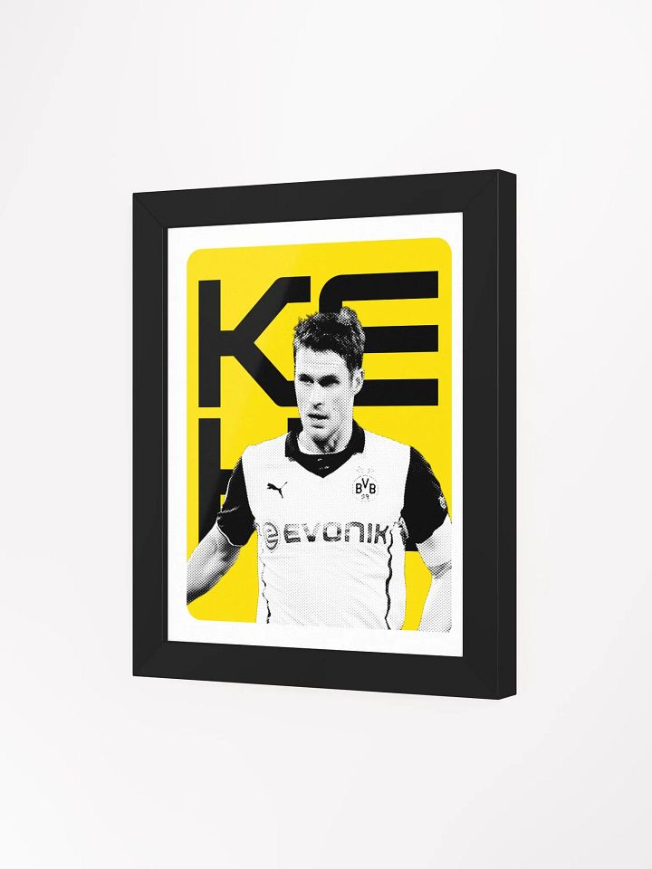 Sebastian Kehl BW Borussia Dortmund Name Art Framed Print product image (2)