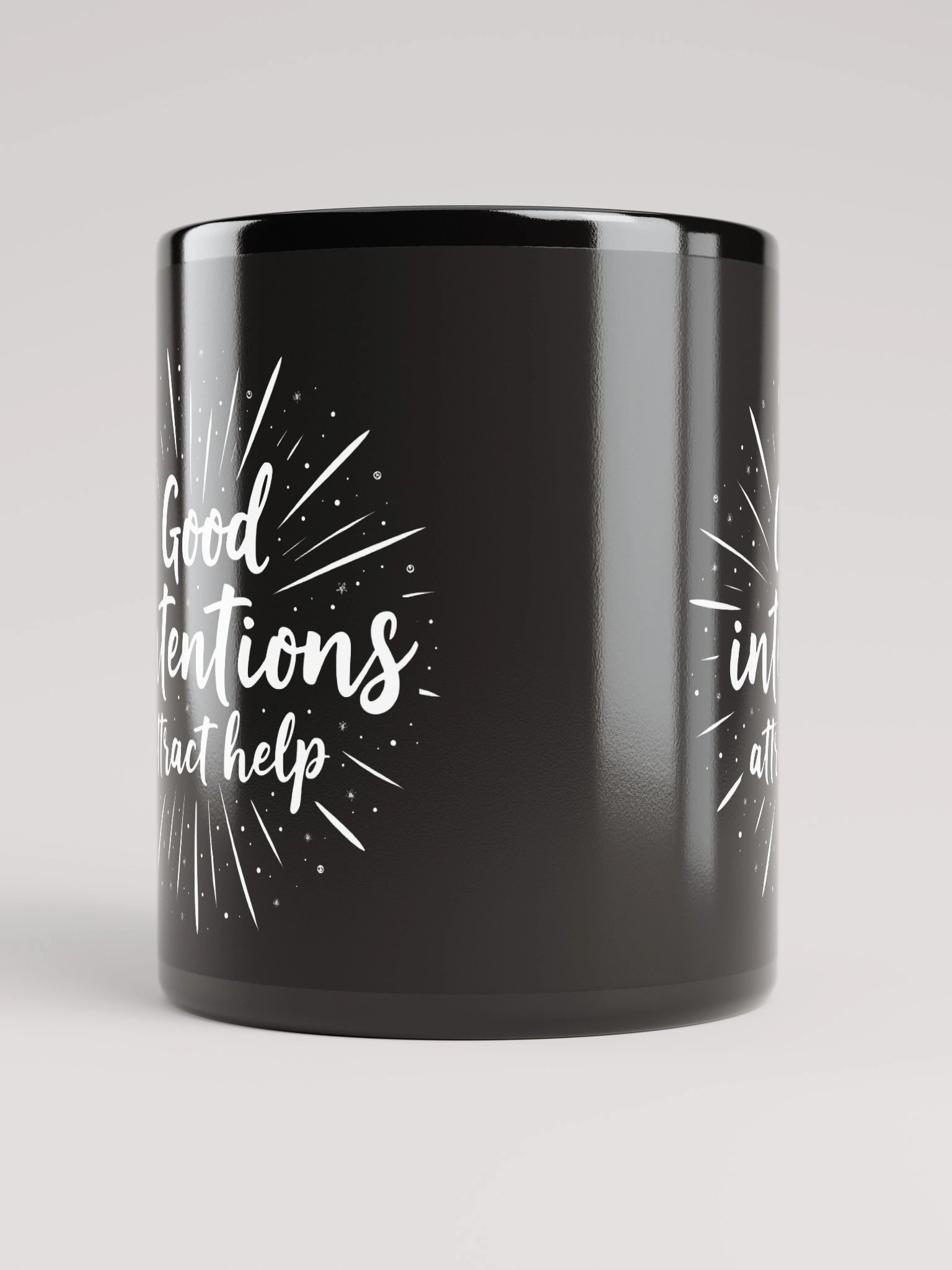 Unlock Your Power with Jessica Alba’s Inspiring Mantra: Good Intentions Attract Help. — Transform Your Life One Sip at a Time product image (9)