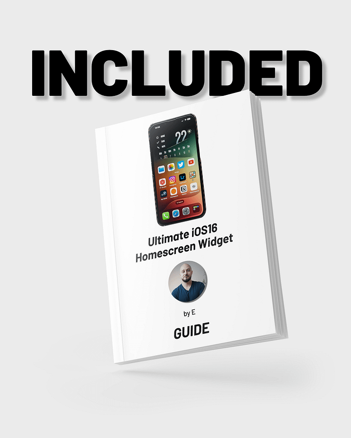 Ultimate iOS16 Widget product image (2)