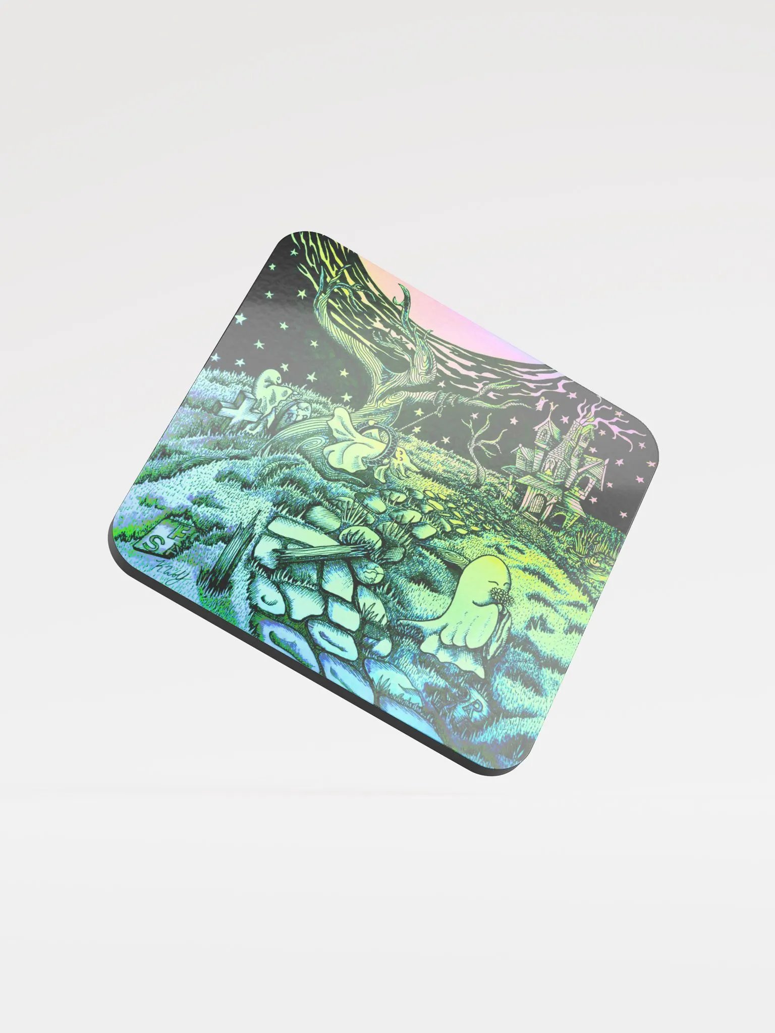 Limited Edition Haunted Estate Coaster product image (1)