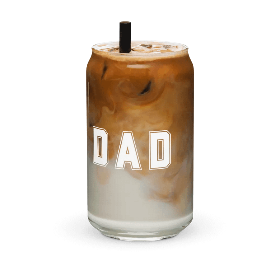 RAD DAD Sip in Style: Can-Shaped Glass product image (2)