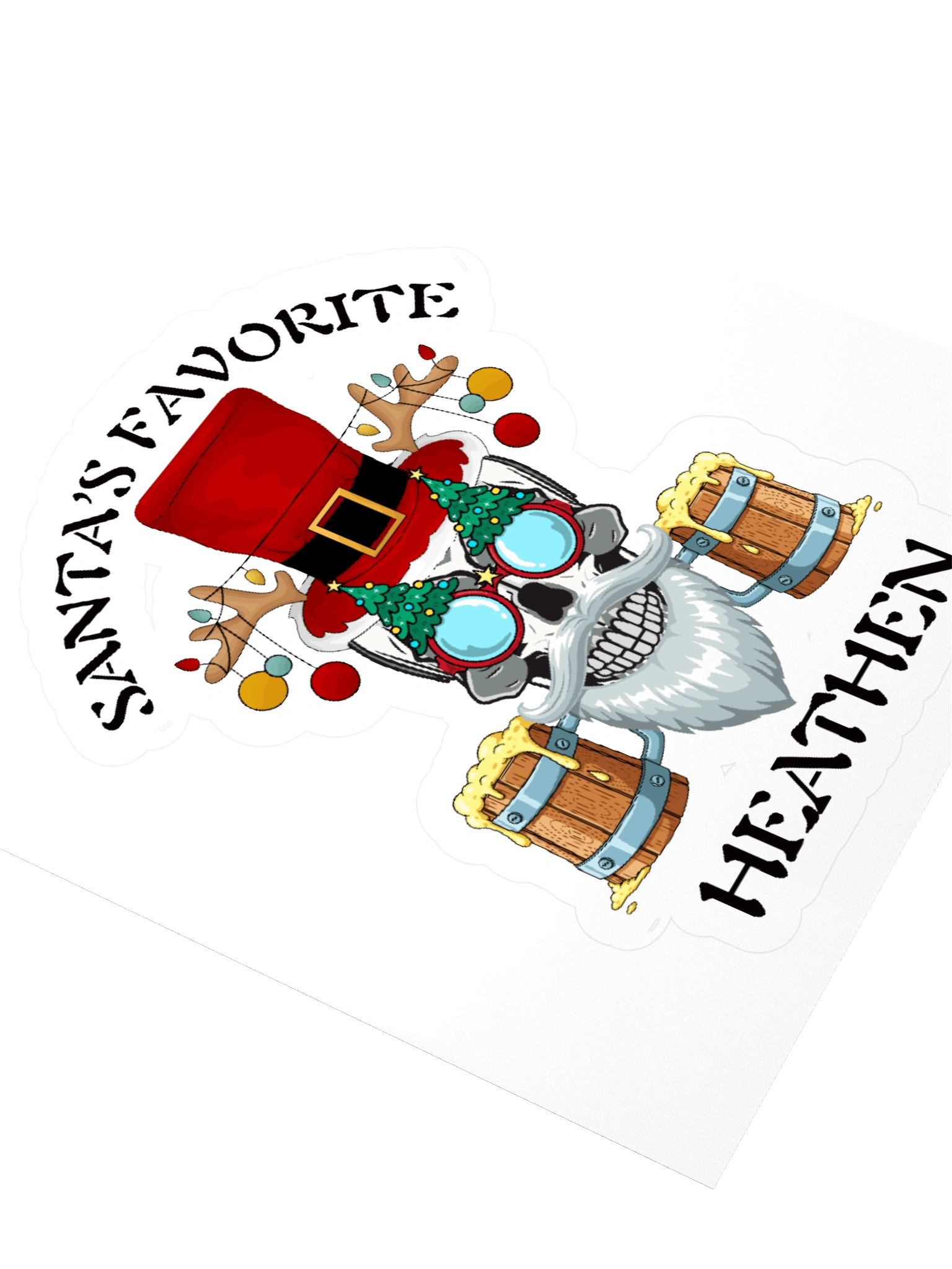 MadhouseXmasHeathen - Sticker product image (5)