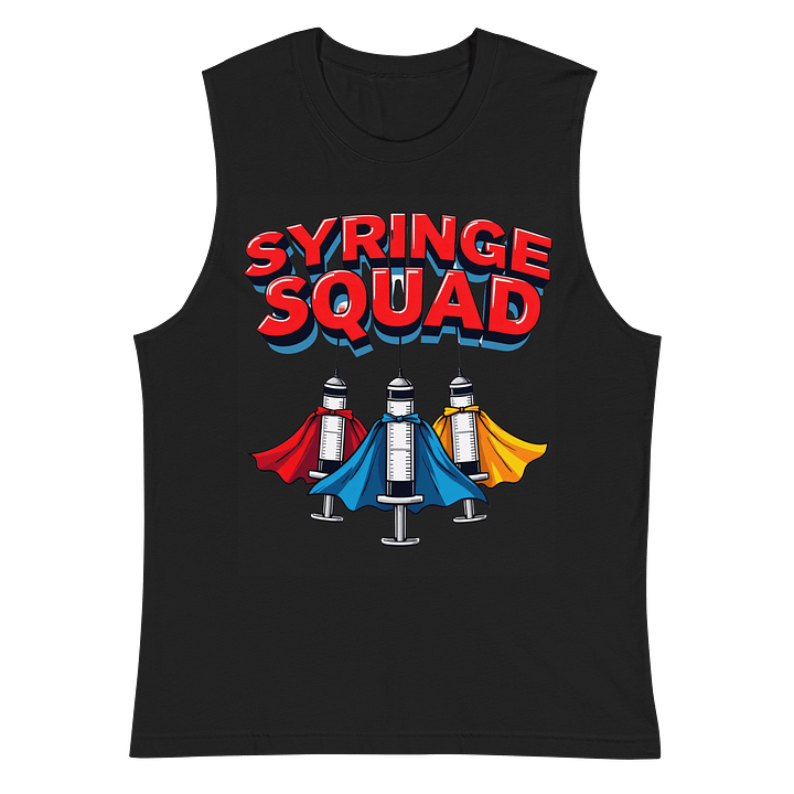 Syringe Squad Muscle Tank product image (3)