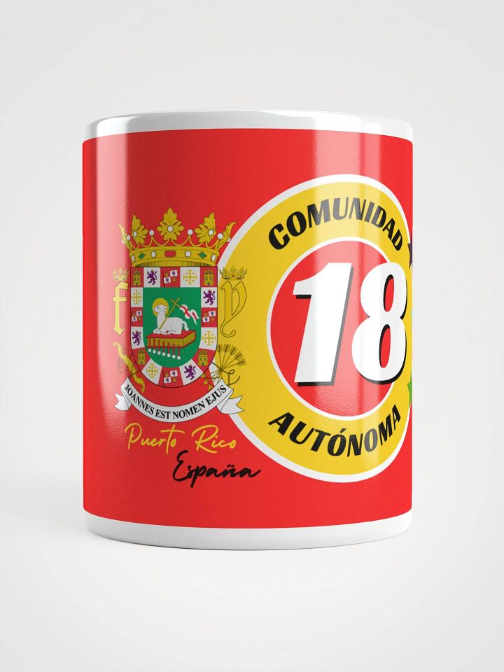 Taza Puerto Rico CA 18 Rojo / Círculo product image (1)
