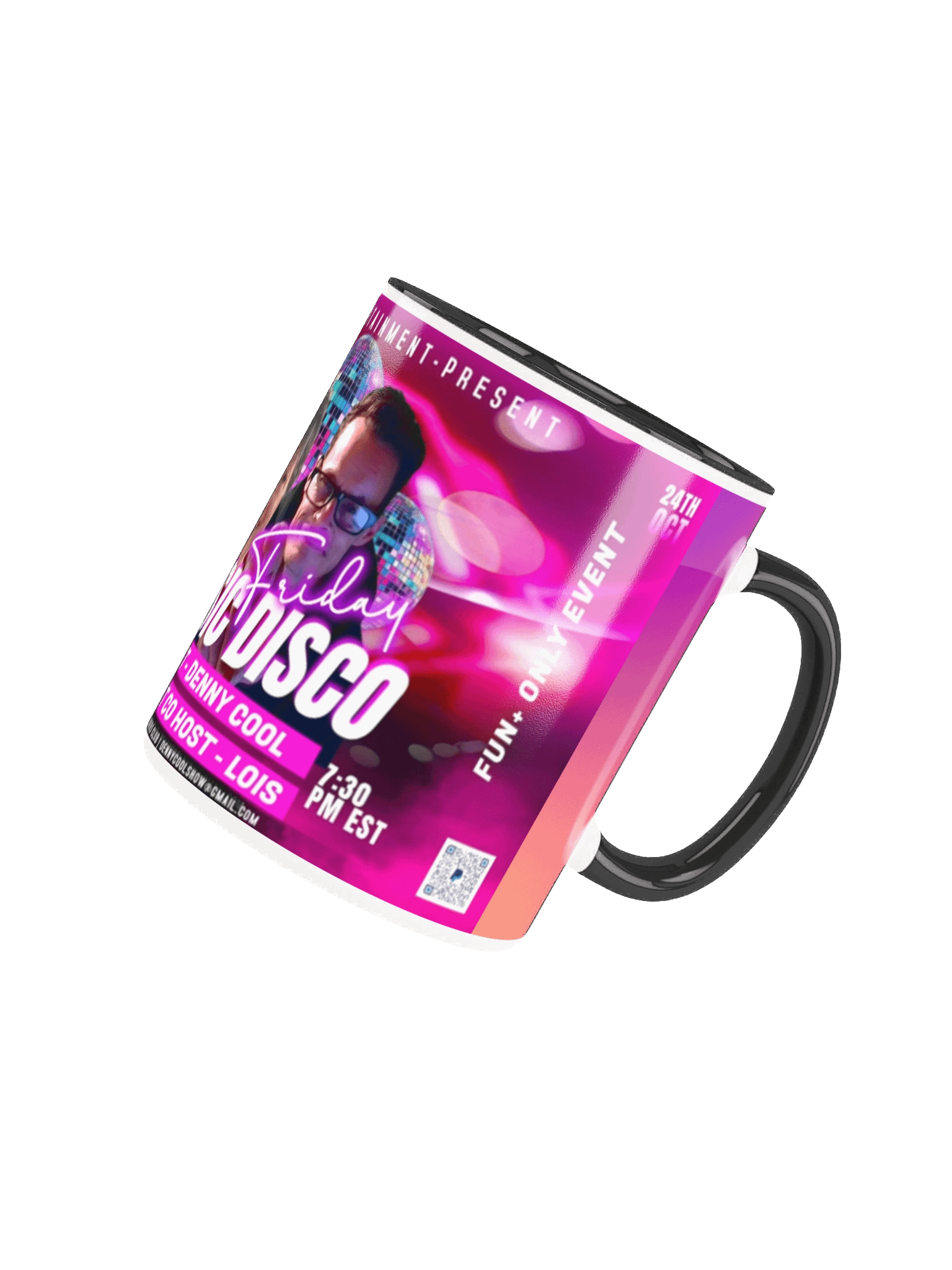 Friday Music Disco Ceramic Mug product image (13)