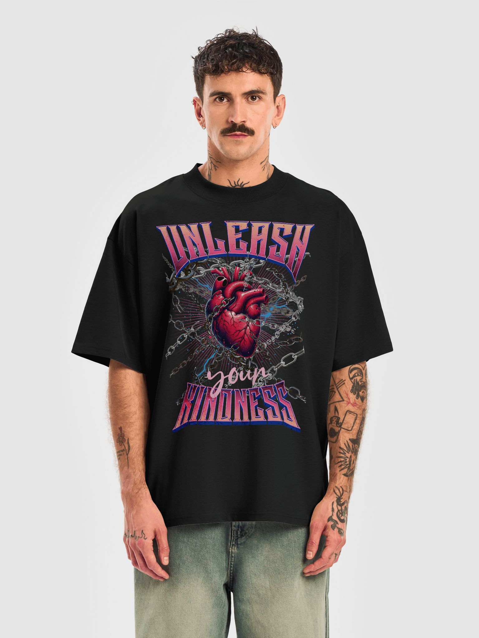 Unleash Your Kindness Oversized Tee product image (3)