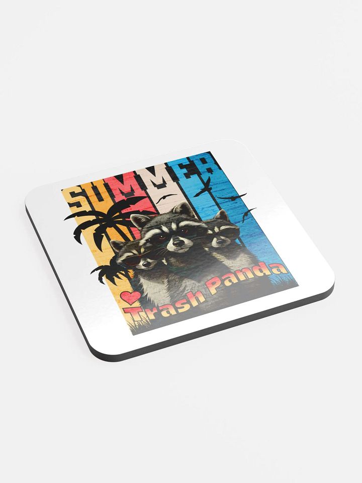 Summer Trash Panda Coasters product image (2)