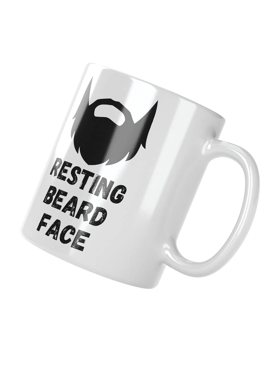 Resting Beard Face Mug product image (1)