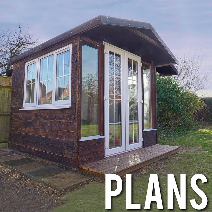 8 x 10ft (2.4m x 3m) Garden Room Plans product image (1)