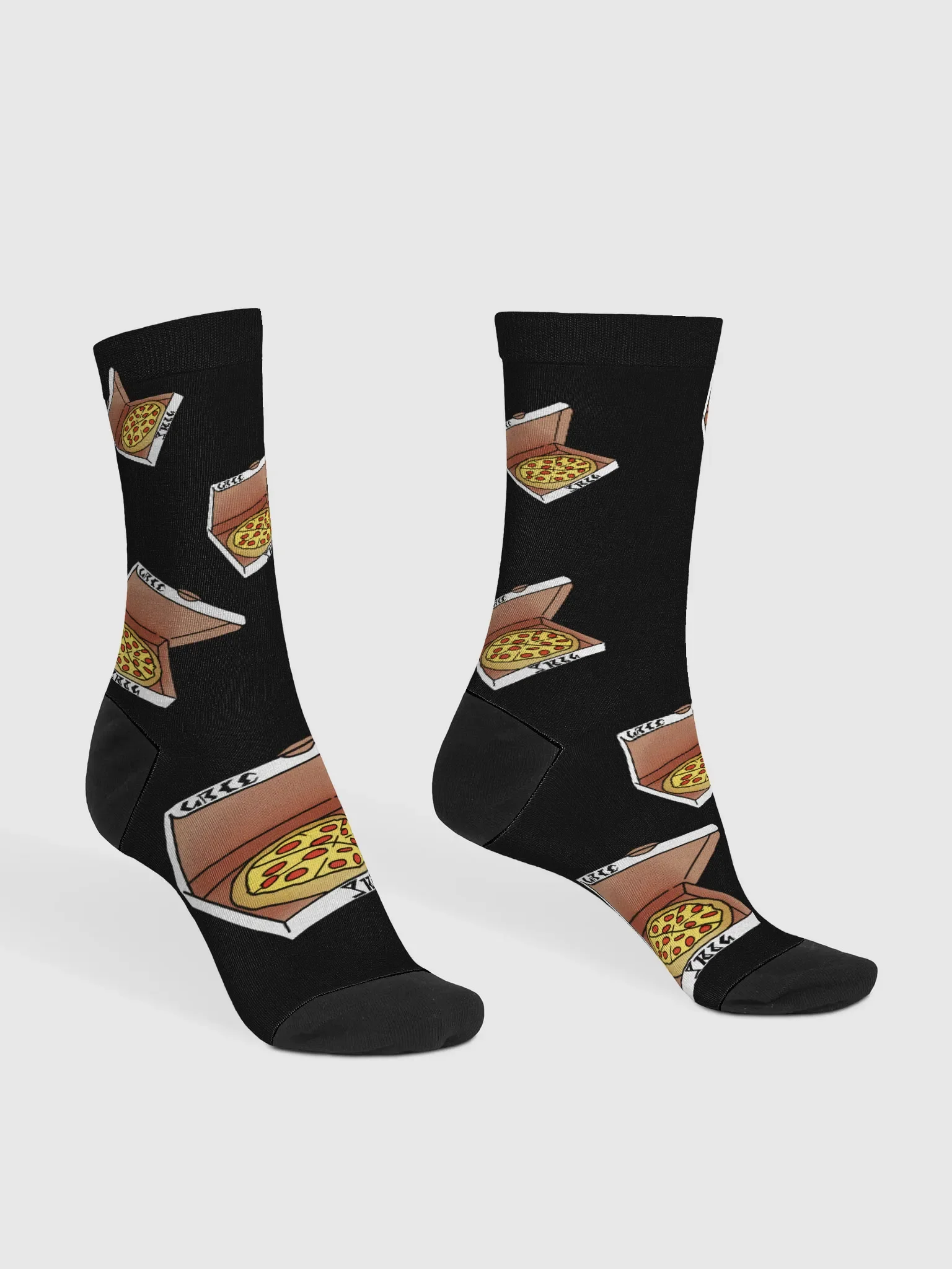 EcoArt Crew Pizza Box Socks product image (3)