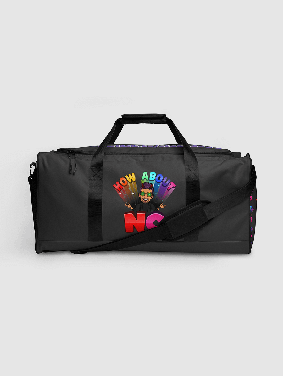 How About No Duffle bag product image (2)