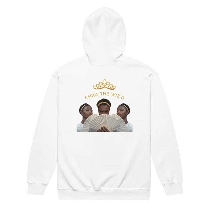 Love & Heartbreak White Zipper Hoodie product image (2)