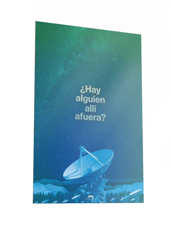 ¿Hay alguien allí afuera? Póster SETI product image (2)