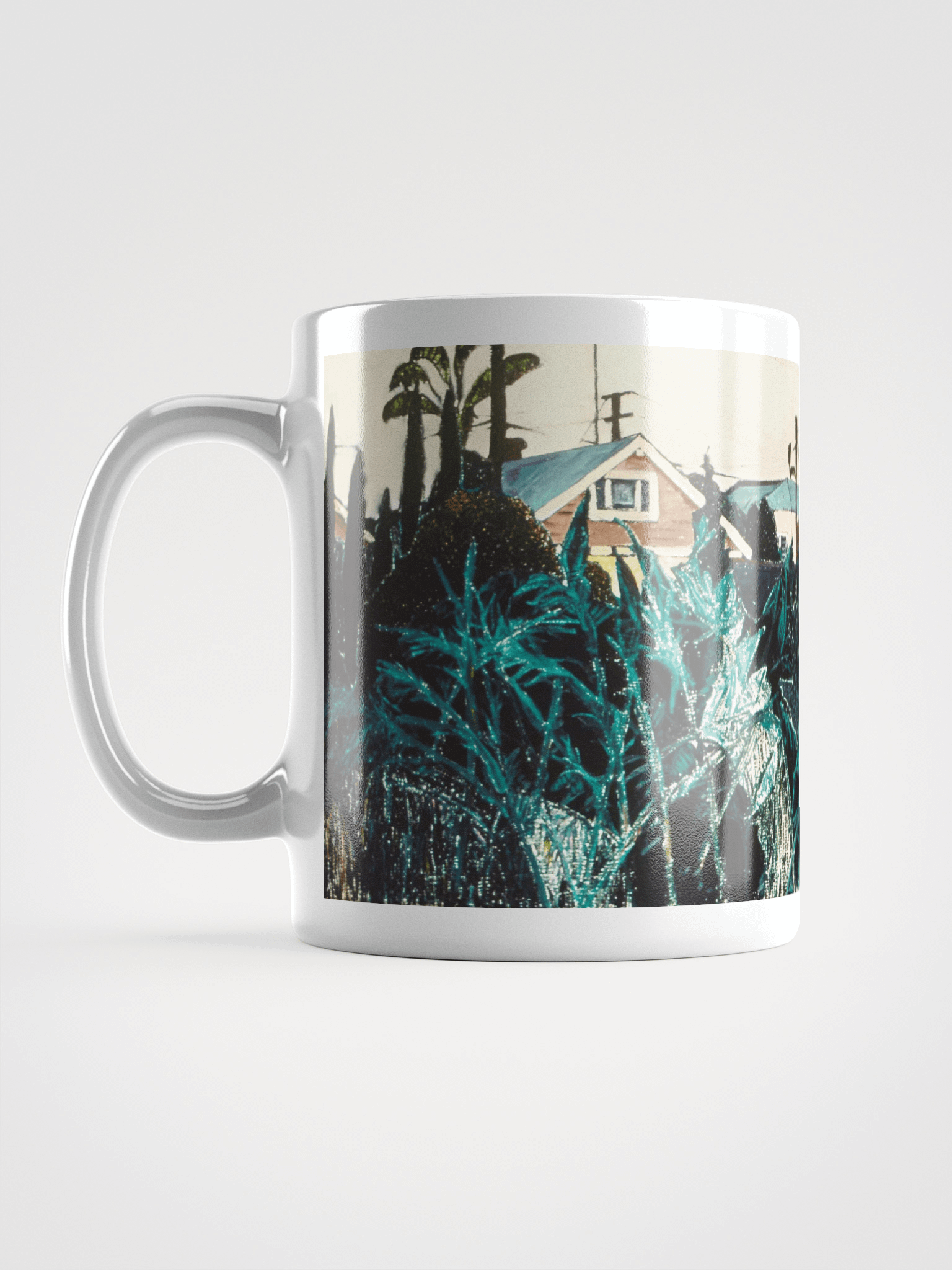 Leaning into Night (1983) on White Glossy Mug product image (6)