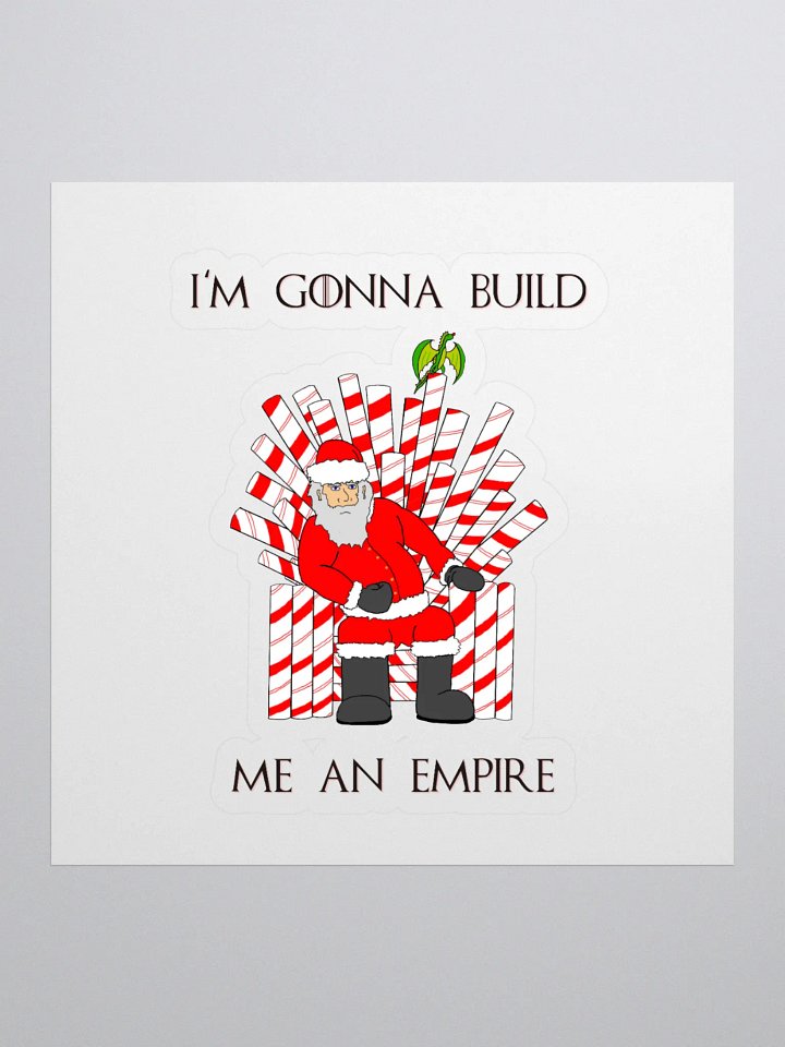 "Empire" Christmas Sticker product image (1)