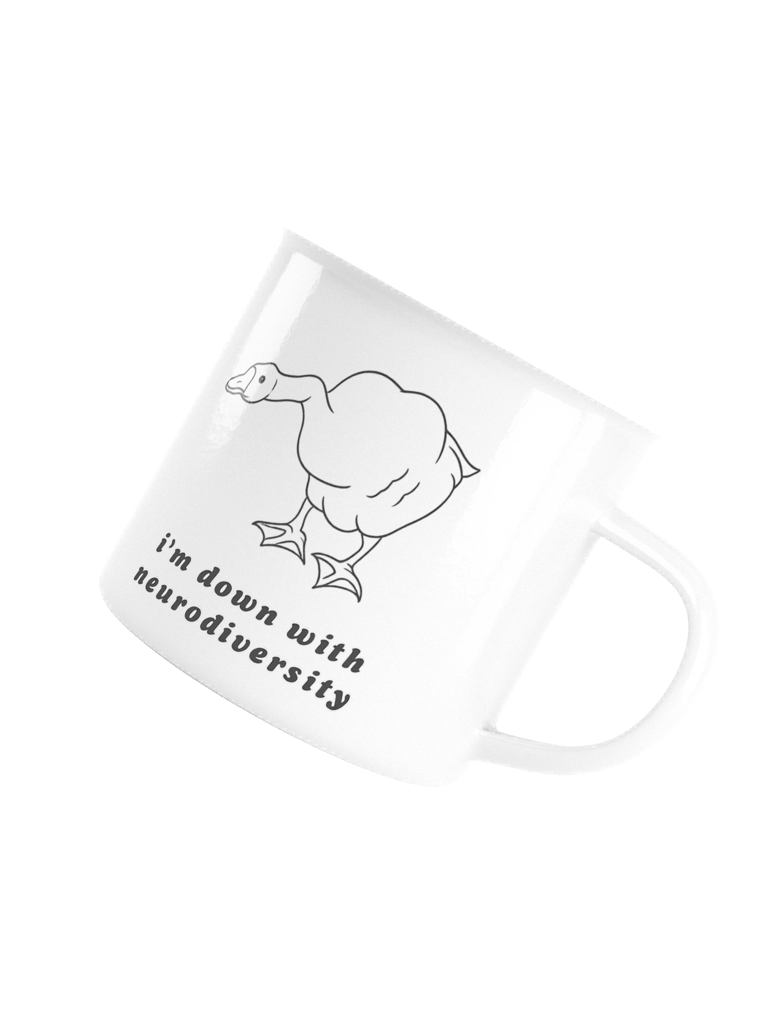 Are you down with neurodiversity, and love a good enamel camping mug? product image (5)