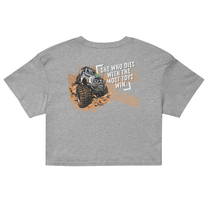 Ladies 'Most Toys' Crop Tee product image (1)