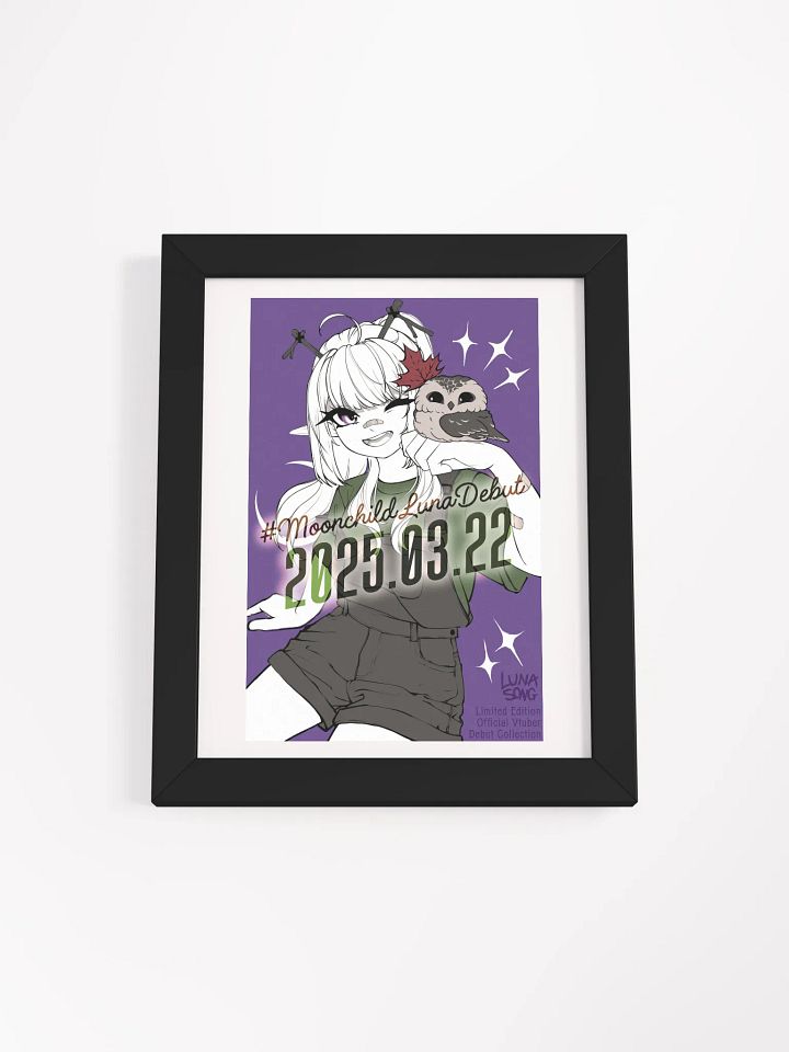 Northern Saw-whet Owl Framed Poster (LIMITED-EDITION OFFICIAL DEBUT) product image (10)