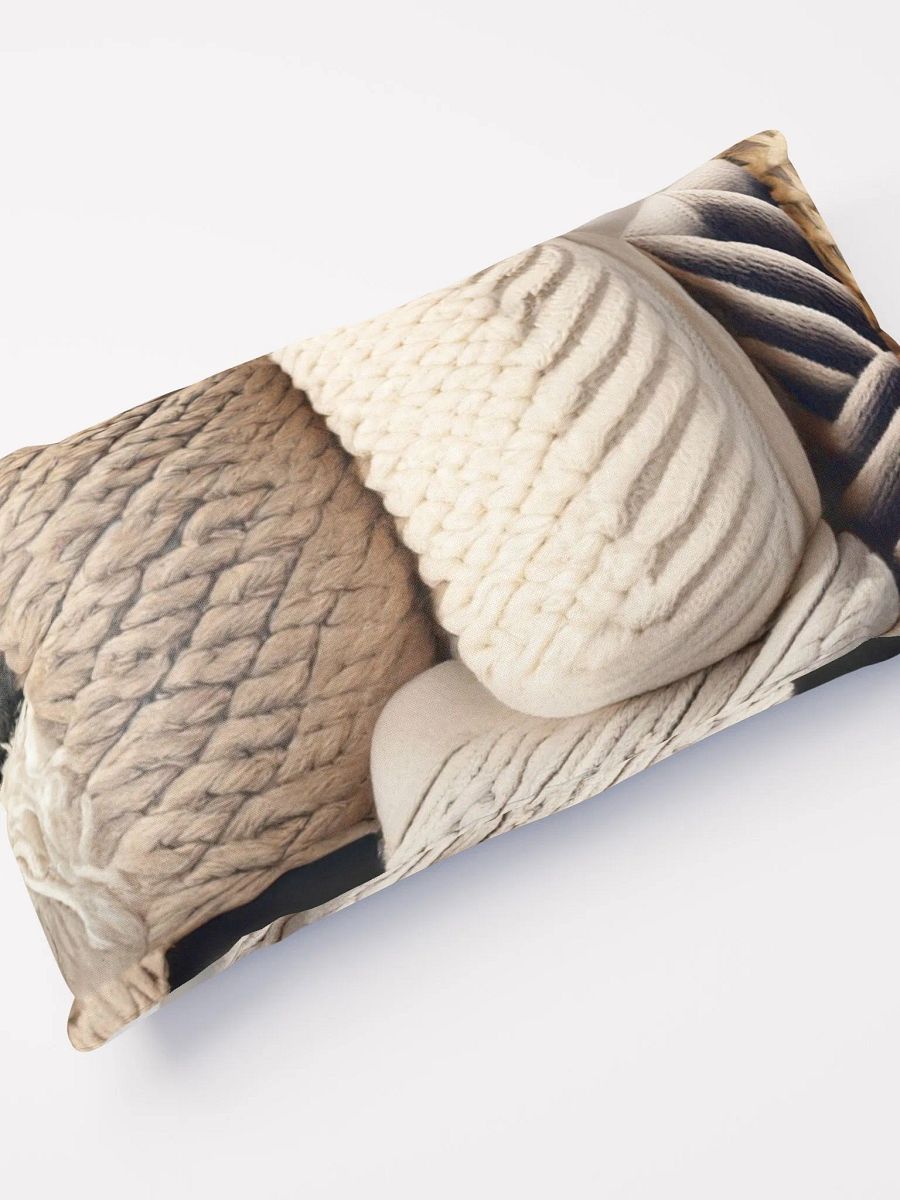 Bohemian Bliss: Textured Throw Pillow for the Wanderlust Soul product image (10)