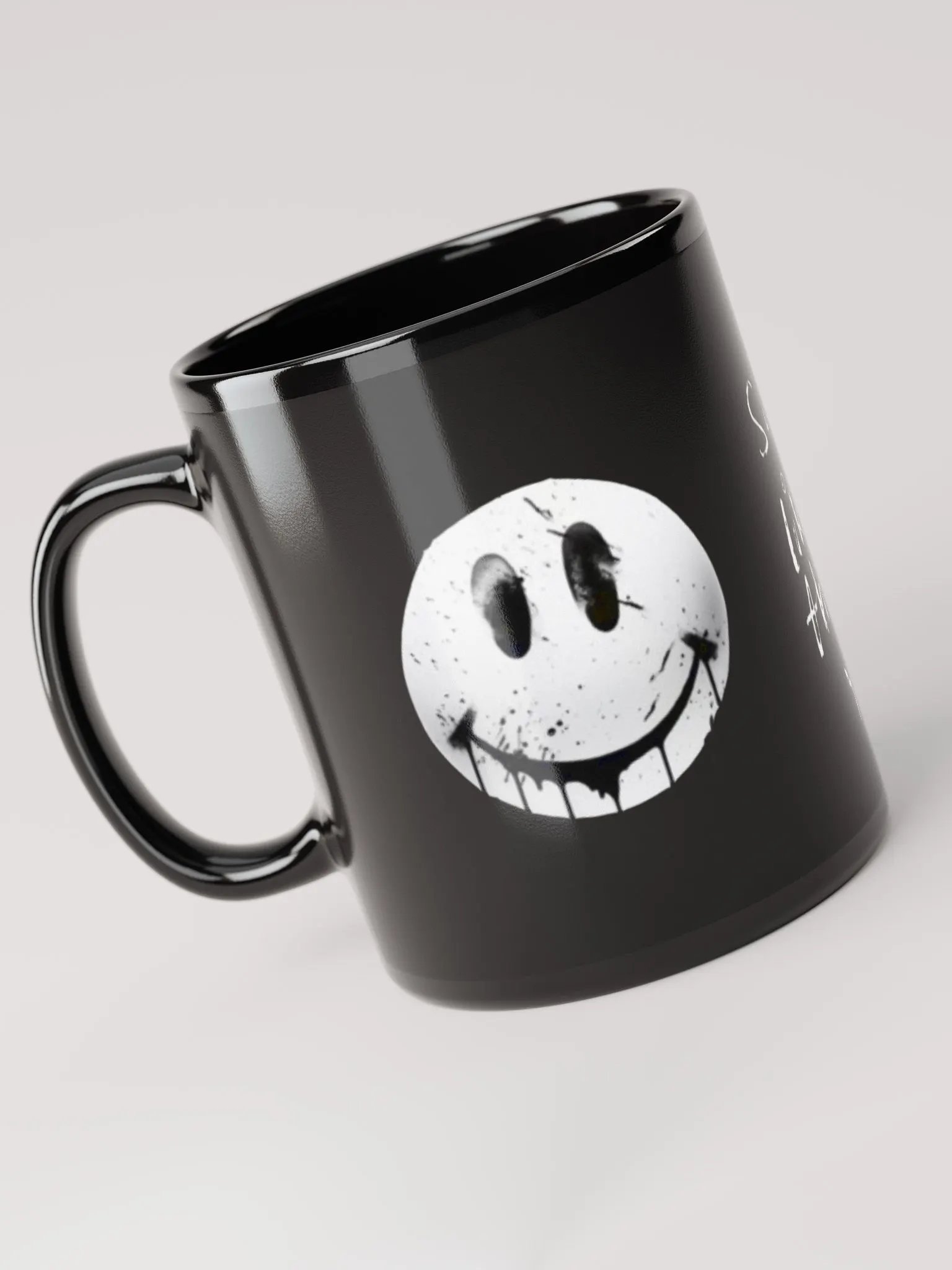 Dripping Smile Black Mug product image (6)