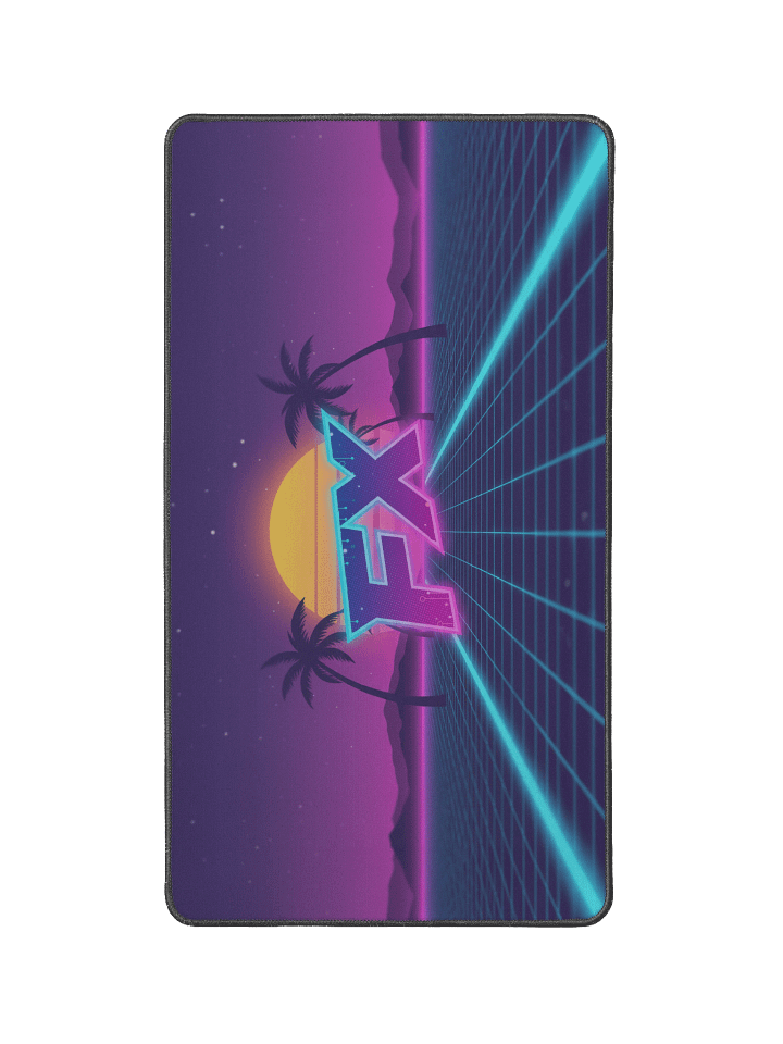 FX Synthwave Desk Mat product image (1)