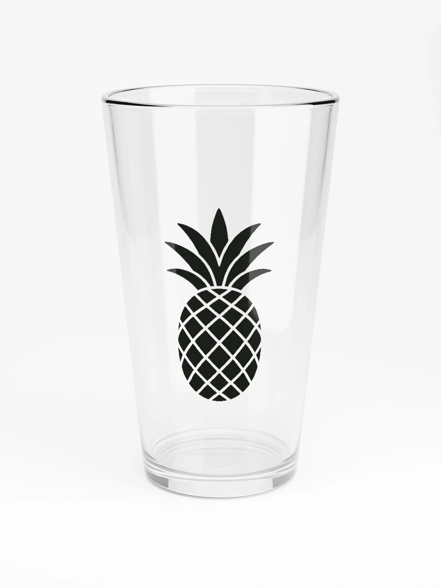 Black Pineapple Pint Glass product image (3)
