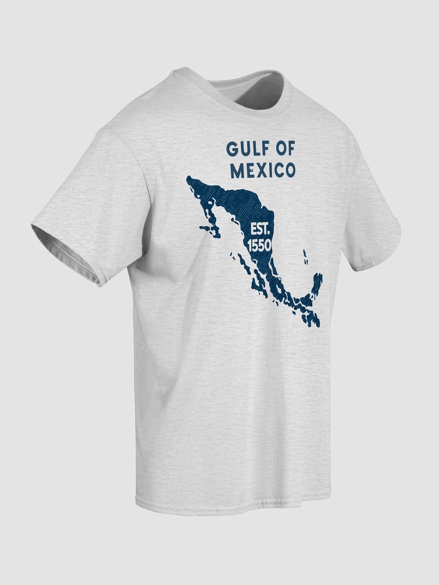 Cartographer’s Gulf of Mexico Map T-shirt product image (14)